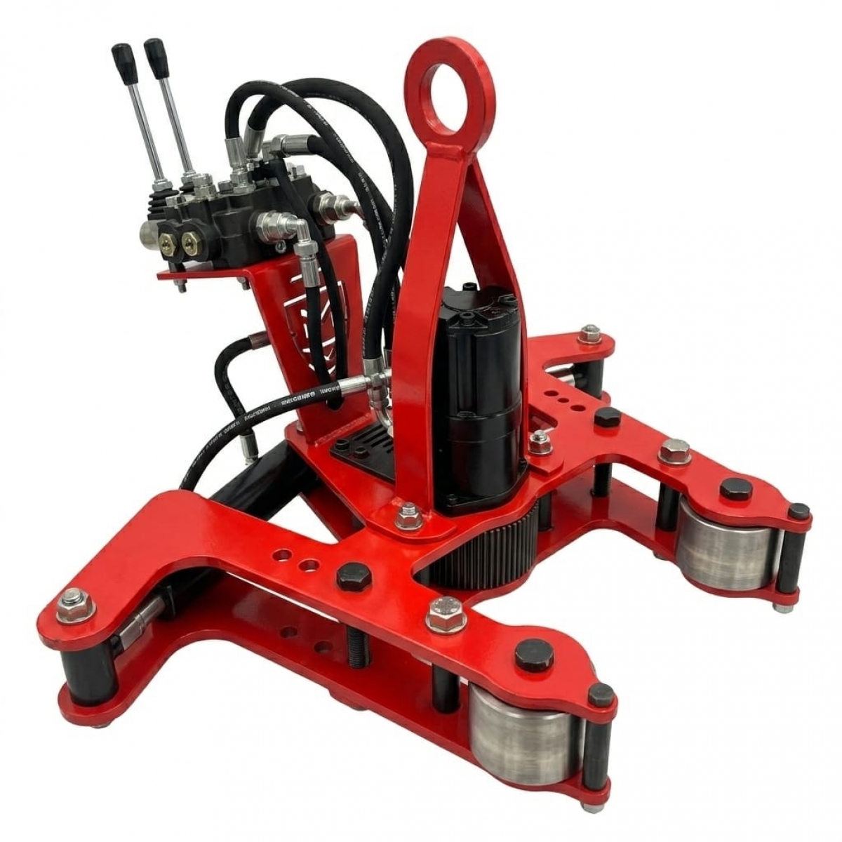 Chave morsa roto-hidráulica com giro pra tubo de de 1” até 6” c/ 01 motor hidráulico