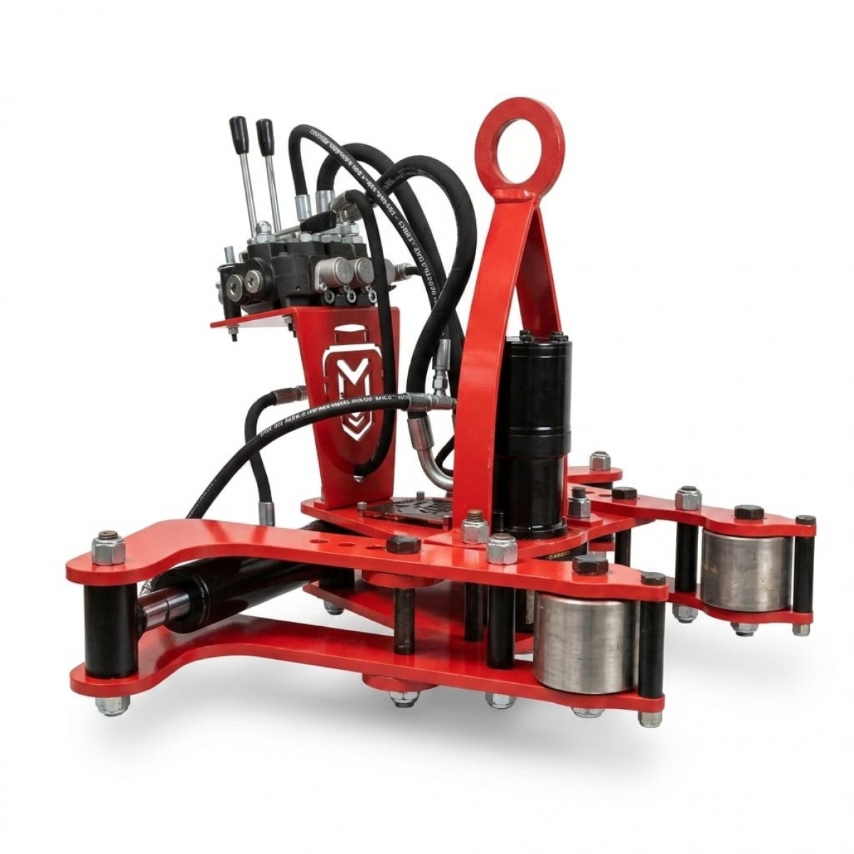 Chave morsa roto-hidráulica com giro pra tubo de de 1” até 6” c/ 01 motor hidráulico